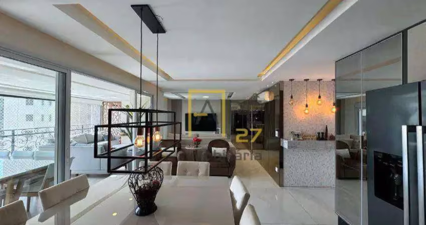 Apartamento, 145 m² - venda por r$ 2.450.000,00 ou aluguel por r$ 14.350,00/mês - vila lanzara - guarulhos/sp