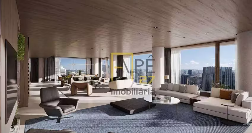 Itaim - apartamento de 541m 4 suites 6 vagas - em obras