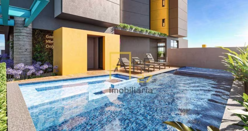 Santo andré - apartamento de 56m 2 dormitórios no campestre - lançamento