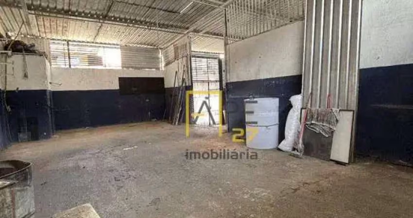 Galpão, 252 m² - venda por r$ 560.000,00 ou aluguel por r$ 4.058,33/mês - jardim santa cecília - guarulhos/sp