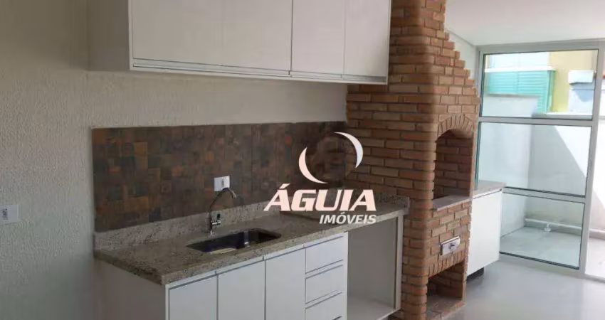 Cobertura com 2 dormitórios à venda, 40 m² por r$ 385.000,00 - parque erasmo assunção - santo andré/sp