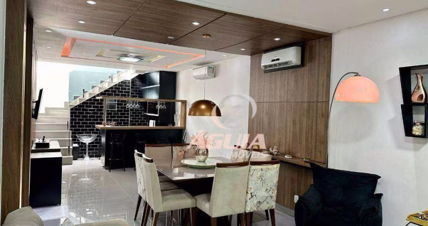 Sobrado com 2 dormitórios à venda, 172 m² por R$ 798.000,00 - Vila Vitória - Santo André/SP