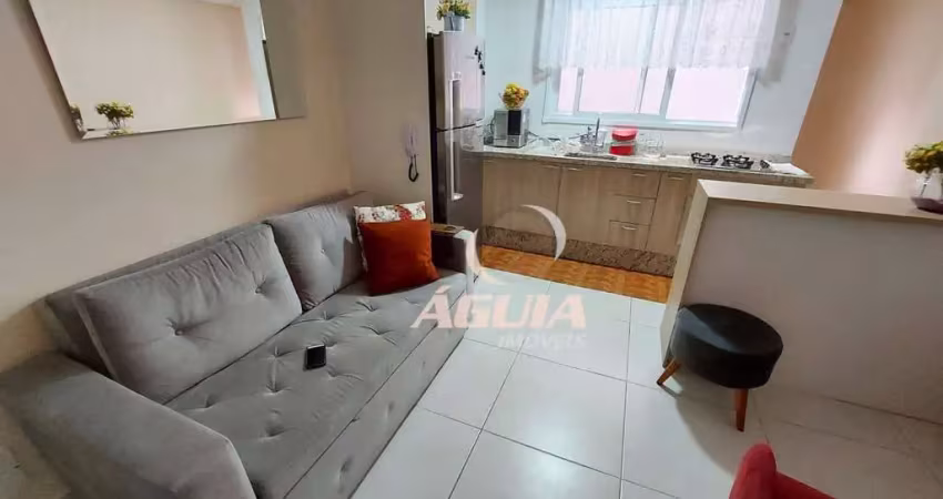 Cobertura com 2 dormitórios à venda, 52 m²+ 52 m² por r$ 530.000 - vila pires - santo andré/sp