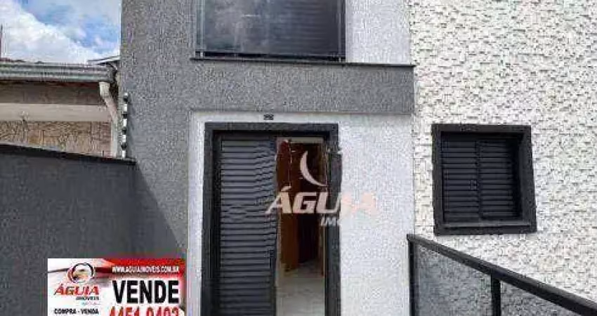 Apartamento garden com 2 dormitórios à venda, 45 m² por r$ 390.000 - vila scarpelli - santo andré/sp