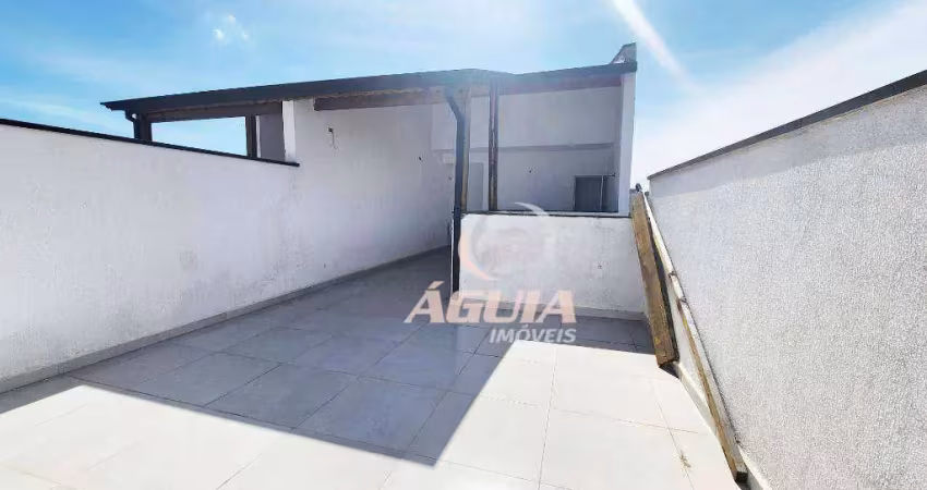 Cobertura à venda, 52 m² por r$ 399.900,00 - parque novo oratório - santo andré/sp