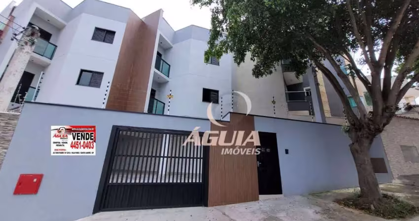 Cobertura com 2 dormitórios à venda, 54 m²+54m²  por R$ 435.000 - Vila Helena - Santo André/SP