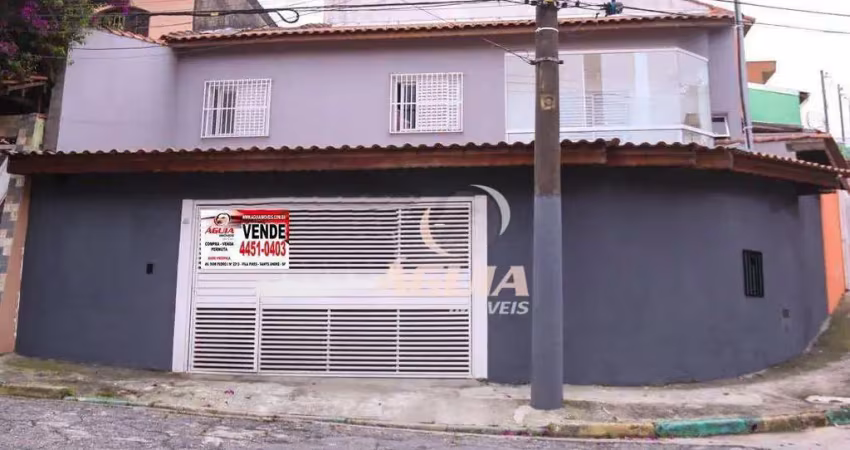 Sobrado com 2 dormitórios à venda, 83 m² por r$ 550.000,00 - vila cecília maria - santo andré/sp