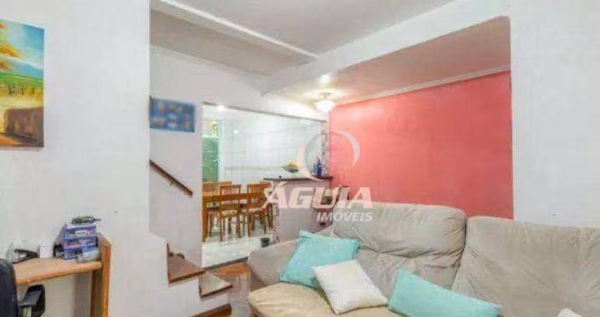 Sobrado com 3 dormitórios à venda, 128 m² por R$ 580.000,00 - Utinga - Santo André/SP