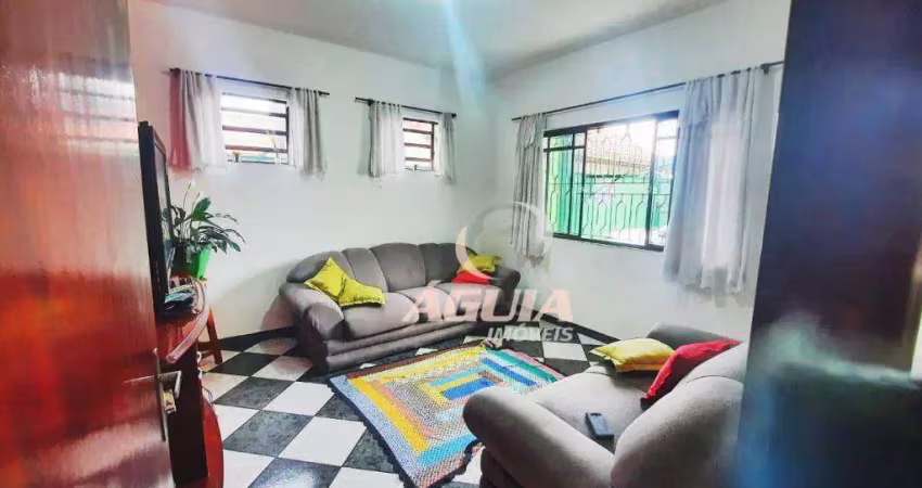 Sobrado à venda, 233 m² por r$ 756.000,00 - vila junqueira - santo andré/sp