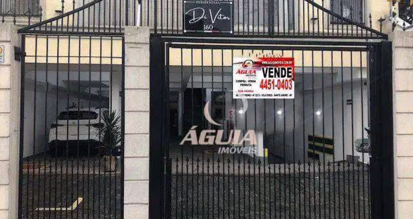 Cobertura com 1 dormitório à venda, 55 m² por R$ 689.000,00 - Campestre - Santo André/SP