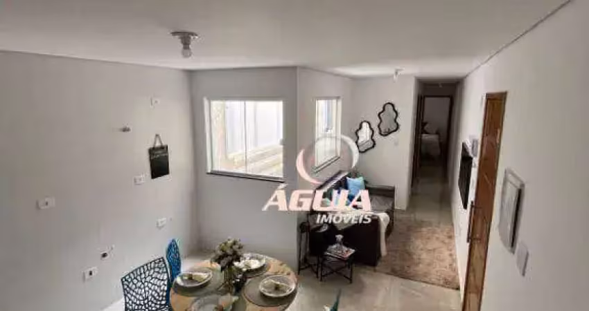 Cobertura com 2 dormitórios à venda, 47 m² por r$ 430.000,00 - santa maria - santo andré/sp