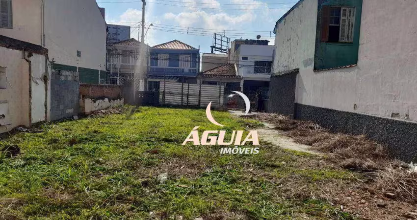 Terreno à venda, 281 m² por r$ 850.000,00 - vila assunção - santo andré/sp