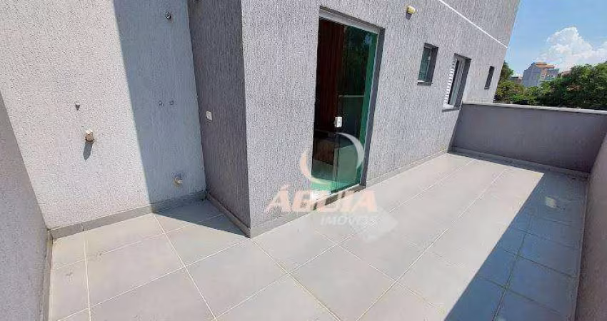 OFERTA Apartamento NOVO com 2 Quintais, totalizando área de 83 m² por R$ 369.000, -Vila Linda - Santo André/SP