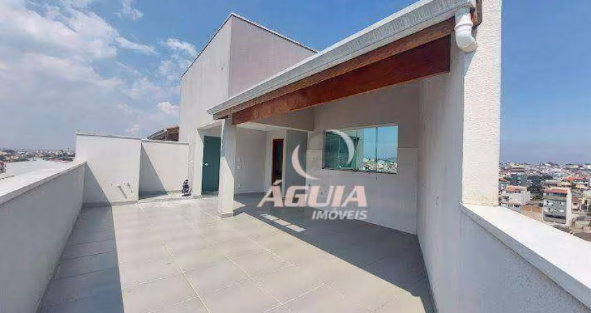 SUPER OFERTA Cobertura com 2 dormitórios à venda, 51 m² + 51 m² por R$ 442.000 - Vila Linda - Santo André/SP