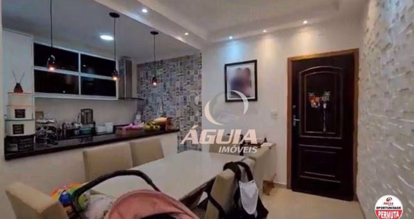 Apartamento com 2 dormitórios à venda, 66 m² por R$ 450.000,00 - Vila Curuçá - Santo André/SP