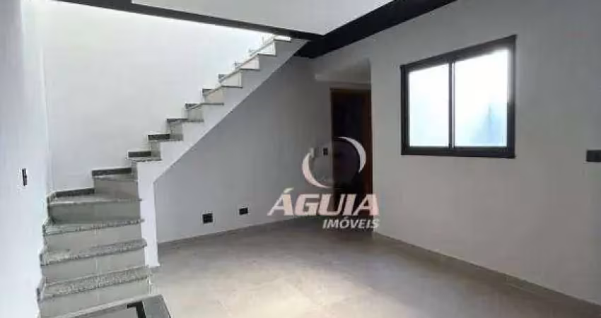 Cobertura EM CONSTRUÇÃO com 2 dormitórios à venda, 40 m² +40 m² por R$ 425.000 - Vila Floresta - Santo André/SP