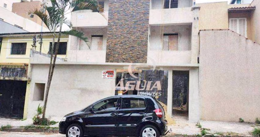 Apartamento com 3 dormitórios à venda, 81 m² por R$ 695.000,00 - Campestre - Santo André/SP