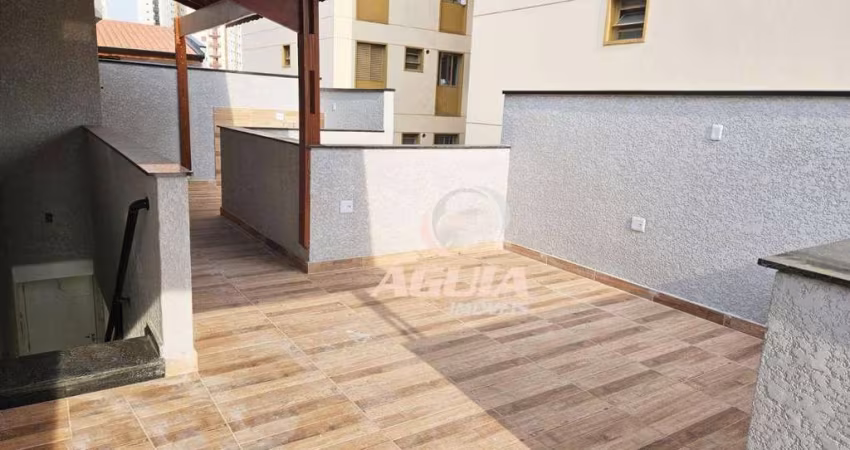 Cobertura com 2 dormitórios à venda, 45 m² por R$ 667.000,00 - Vila Bastos - Santo André/SP