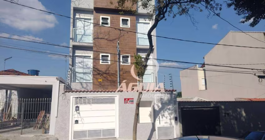 Cobertura com 2 dormitórios à venda, 74 m² por R$ 400.000,00 - Jardim Santo Antônio - Santo André/SP