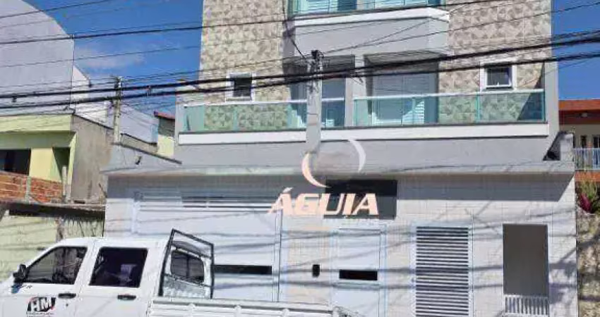 Cobertura com 2 dormitórios à venda, 56 m² por r$ 500.000,00 - parque das nações - santo andré/sp