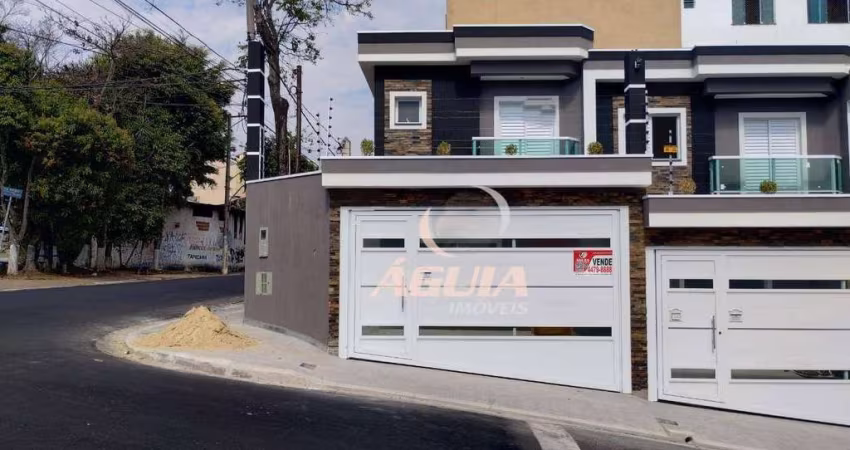 Sobrado com 3 dormitórios à venda, 75 m² por R$ 570.000,00 - Vila Lucinda - Santo André/SP