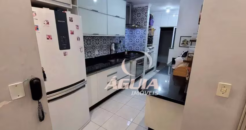 Apartamento com 3 dormitórios à venda, 85 m² por R$ 425.000 - Parque São Vicente - Mauá/SP