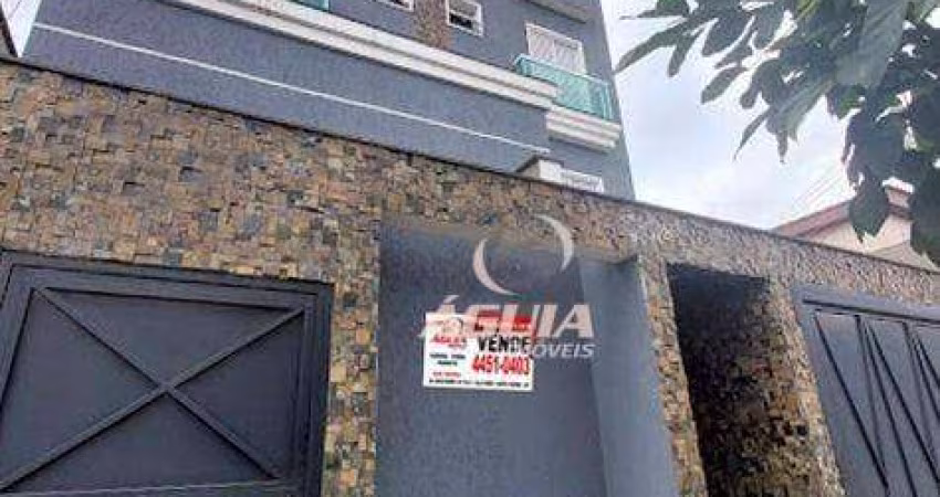 Apartamento Triplex com COBERTURA -  à venda, 120 m² por R$ 599.900 - Vila Camilópolis - Santo André/SP