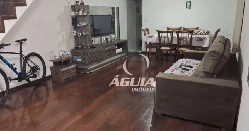 Sobrado à venda, 177 m² por R$ 580.000,00 - Jardim Santo Antônio - Santo André/SP