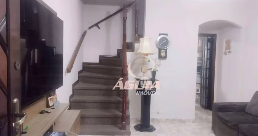 Sobrado com 2 dormitórios à venda, 138 m² por R$ 500.000 - Vila Curuçá - Santo André/SP