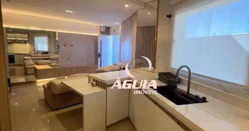 Sobrado com 2 dormitórios à venda, 113 m² por r$ 690.000,00 - parque joão ramalho - santo andré/sp