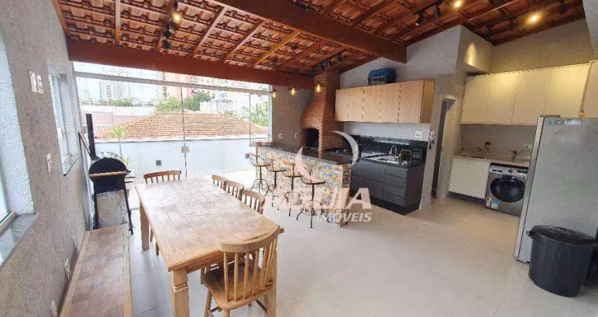 Cobertura à venda, 53 m² por R$ 480.000,00 - Vila Curuçá - Santo André/SP