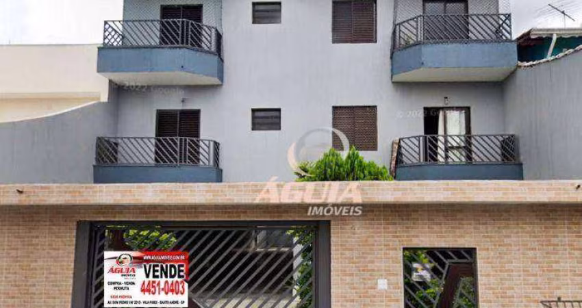 Apartamento com 2 dormitórios à venda, 73 m² por R$ 310.000,00 - Parque Gerassi - Santo André/SP