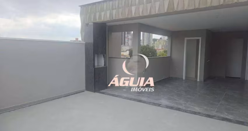 Cobertura com 2 dormitórios à venda, 50 m² por r$ 600.000,00 - bangu - santo andré/sp
