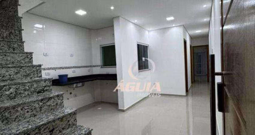Cobertura com 2 dormitórios à venda, 50 m² por R$ 495.000,00 - Vila Camilópolis - Santo André/SP