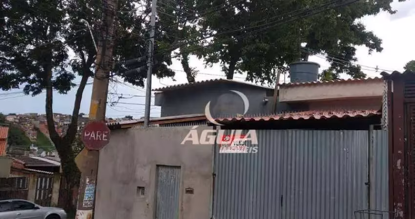 Terreno à venda, 129 m² por r$ 540.000,00 - jardim utinga - santo andré/sp