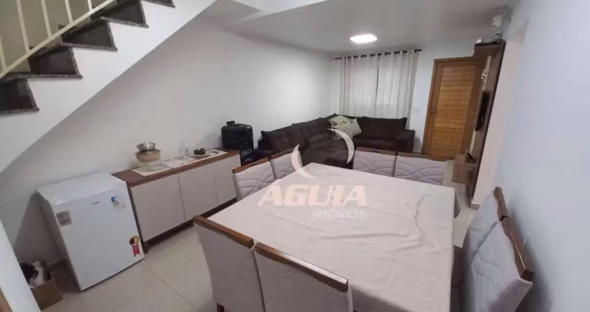 Sobrado com 3 dormitórios à venda, 90 m² por R$ 750.000,00 - Parque Oratório - Santo André/SP