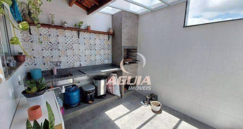 Sobrado com 3 dormitórios à venda, 105 m² por R$ 599.000,00 - Vila Helena - Santo André/SP