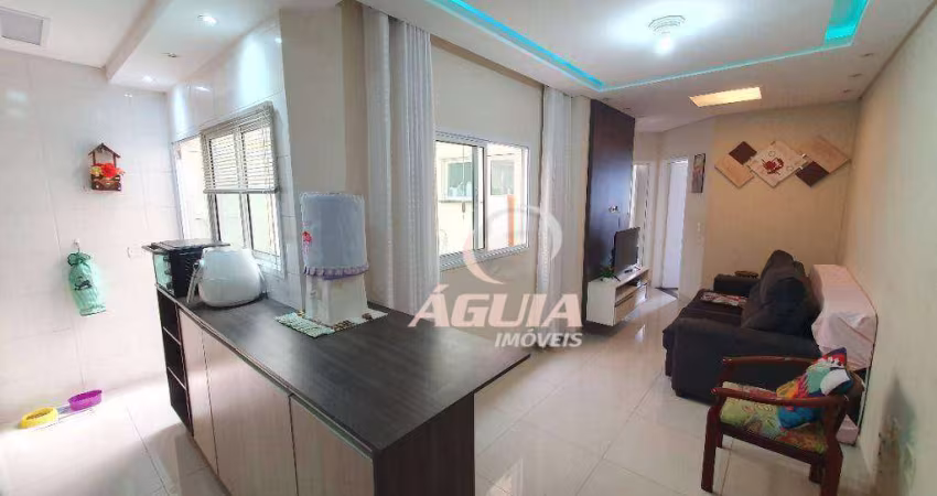Apartamento com 2 dormitórios à venda, 49 m² por R$ 315.000,00 - Vila Curuçá - Santo André/SP