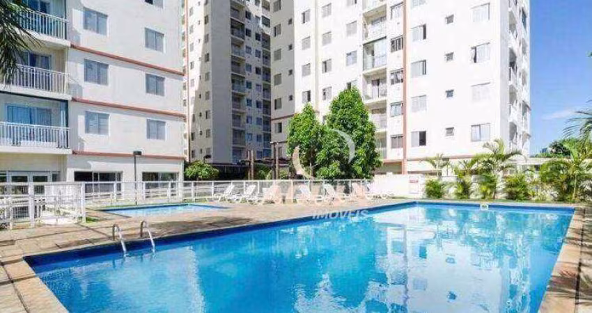 Apartamento no Conquista Santo André com 3 dormitórios à venda, 58 m² por R$ 368.000 - Vila Homero Thon - Santo André/SP