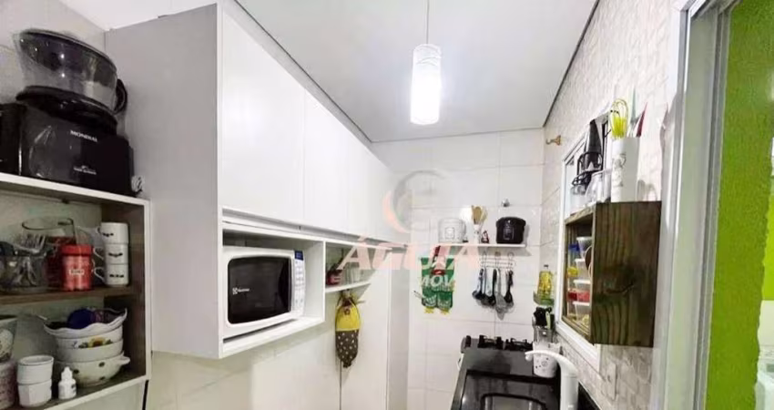 Apartamento com 2 dormitórios à venda, 44 m² por R$ 277.000,00 - Vila Eldízia - Santo André/SP