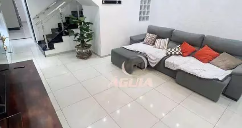 Sobrado com 3 dormitórios à venda, 215 m² por r$ 799.000,00 - parque marajoara - santo andré/sp