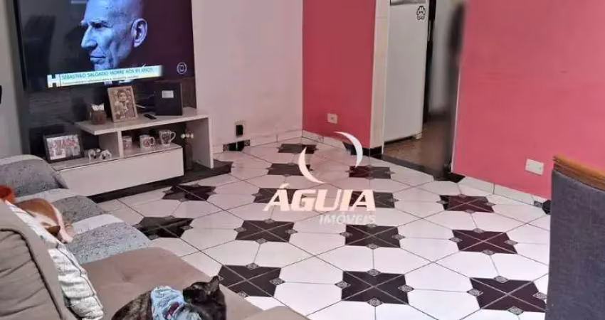 Casa à venda, 136 m² por r$ 480.000,00 - parque jaçatuba - santo andré/sp