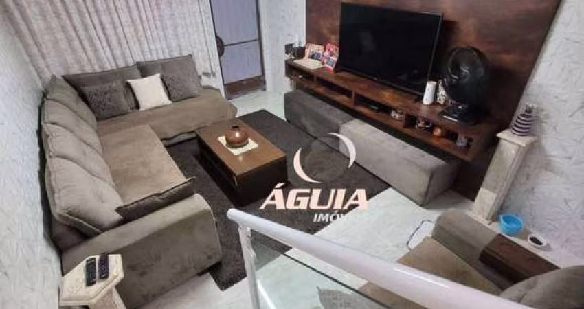 Sobrado com 3 dormitórios à venda, 185 m² por R$ 550.000,00 - Jardim Utinga - Santo André/SP