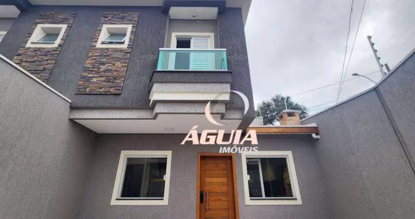 Sobrado à venda, 90 m² por r$ 459.990,00 - jardim das maravilhas - santo andré/sp