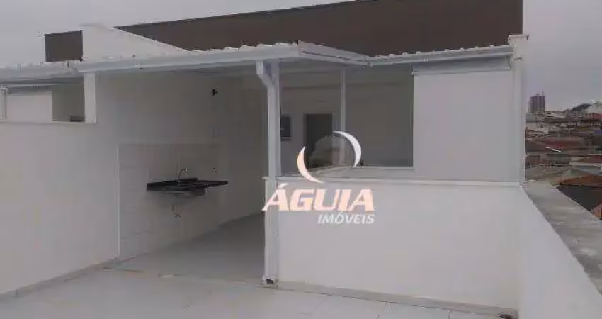 Cobertura com 2 dormitórios à venda, 46 m² por R$ 545.000,00 - Vila Scarpelli - Santo André/SP
