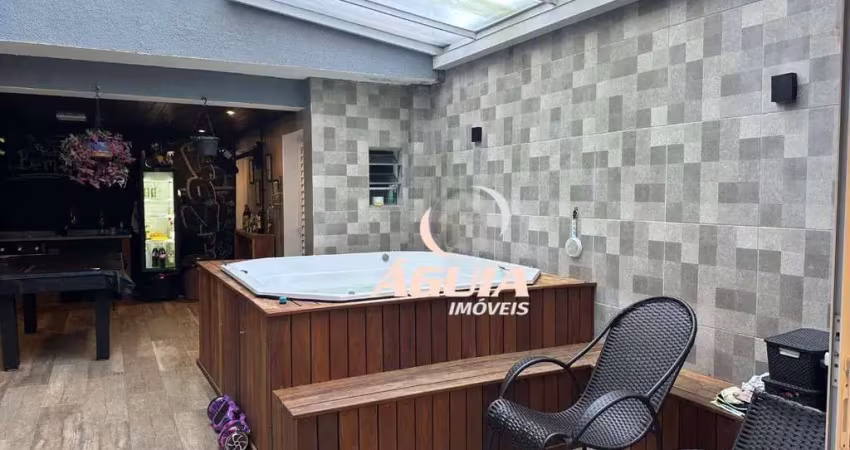 Sobrado com 3 dormitórios à venda, 200 m² por r$ 750.000,00 - jardim ana maria - santo andré/sp