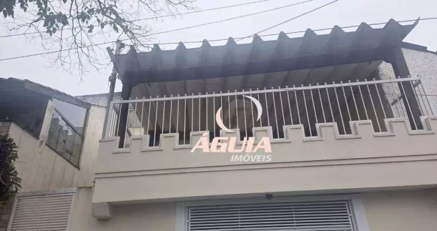Casa com 2 dormitórios à venda, 120 m² por r$ 490.000,00 - jardim santo alberto - santo andré/sp