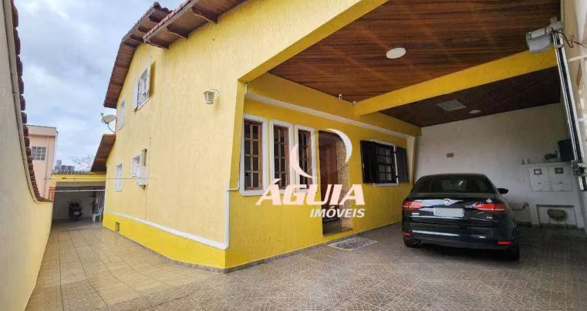Sobrado com 3 dormitórios à venda, 271 m² por r$ 848.000,00 - parque erasmo assunção - santo andré/sp