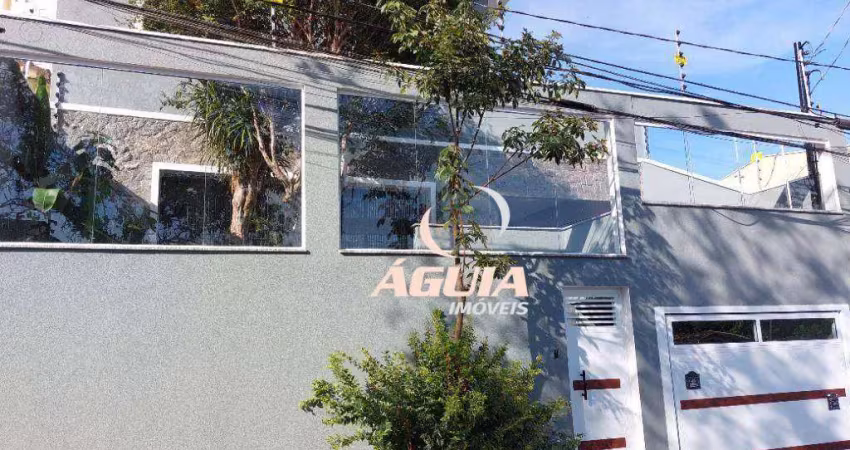 Sobrado com 3 dormitórios à venda, 190 m² por r$ 1.100.000,00 - jardim bela vista - santo andré/sp