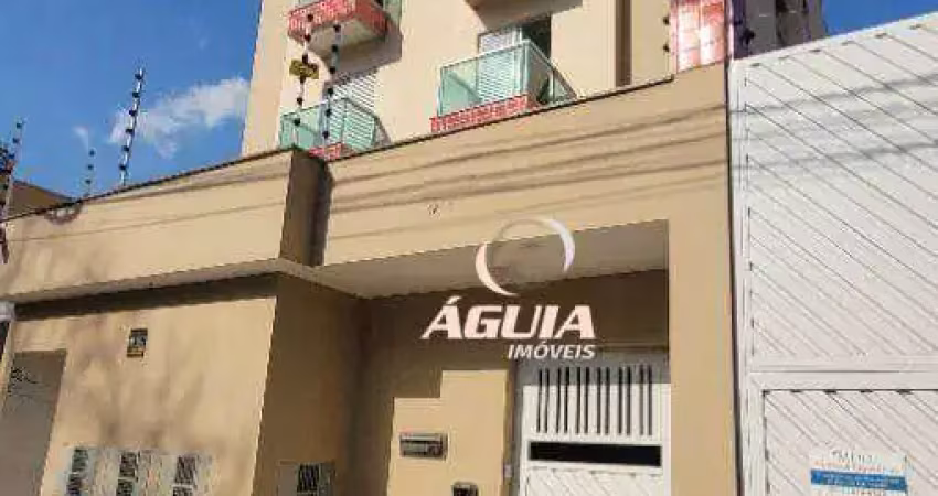 Cobertura com 2 dormitórios à venda, 54 m²+54 m² por r$ 450.000 - vila alzira - santo andré/sp